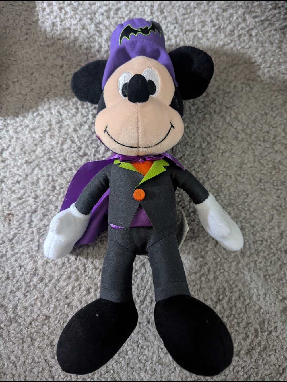 Vintage Dracula Mickey Plush